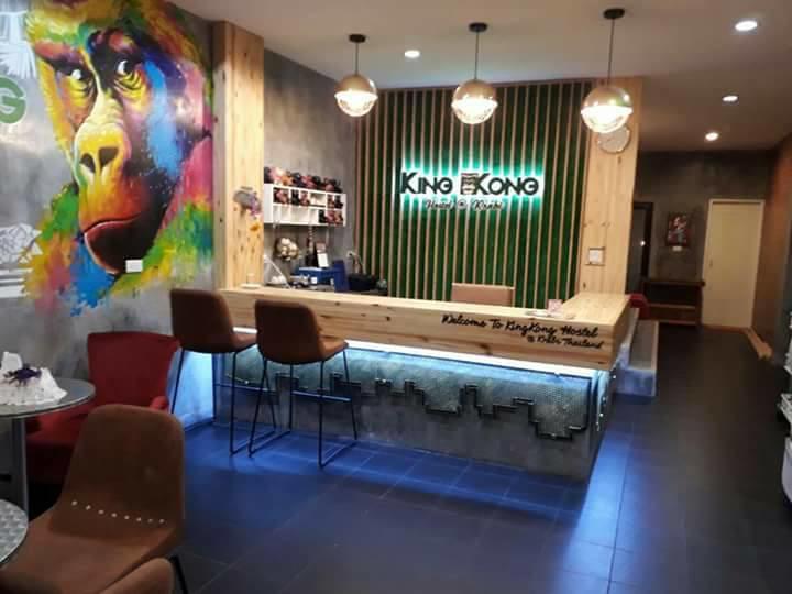 King Kong Hostel At Krabi By Eksteriør billede